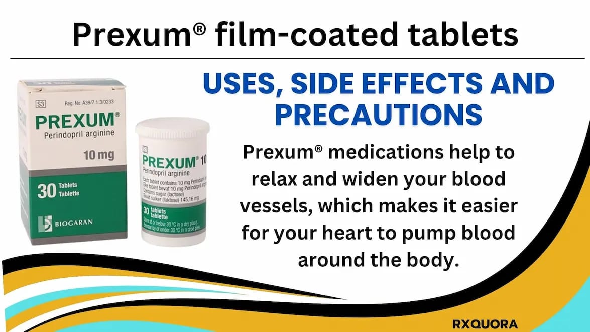 Prexum® Uses, Safety,Instructions And Side Effects