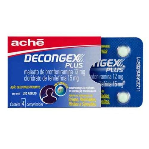 O Decongex Plus é perigoso?Necessita de precauções de segurança